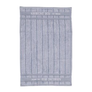 Home by Ilse Jacobsen Bath Collection gjestehåndkle 40x60 cm 2 stk powder blue stripes