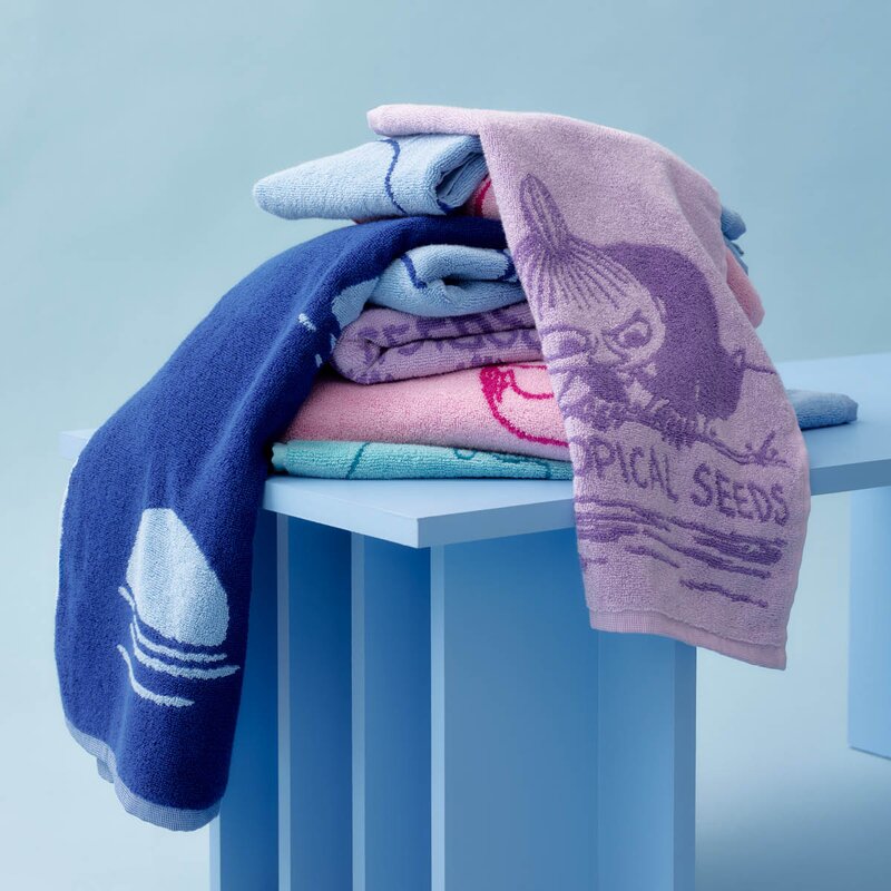 MoominArabia Mummi badehåndkle 70x140 cm Lille My lilla