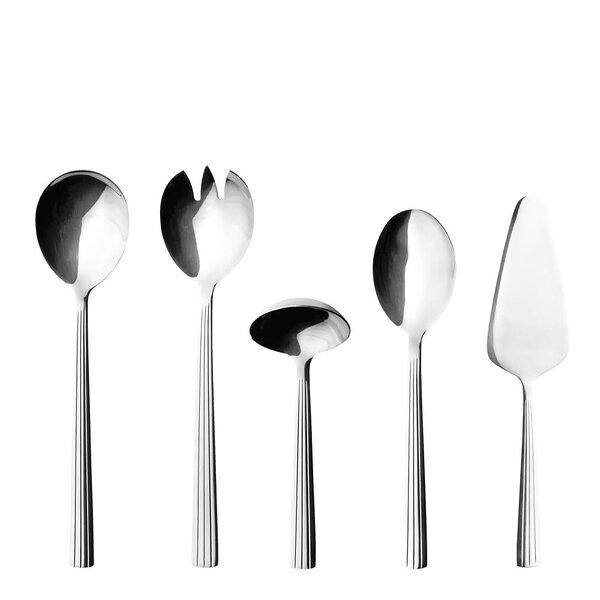 Aida RAW serveringssett 5 deler stål