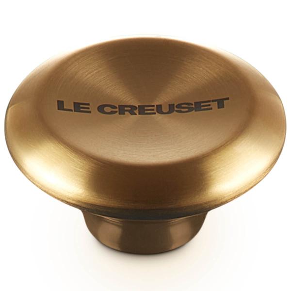 Le Creuset Stålknott 57 mm gull