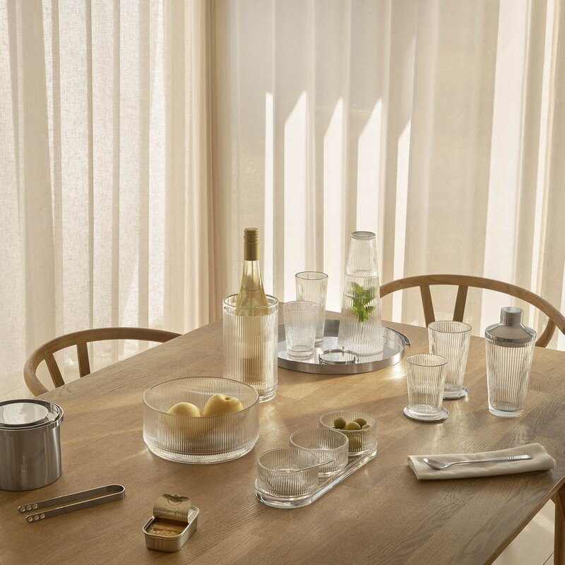 Stelton Pilastro drikkeglass 35 cl 4 stk klar