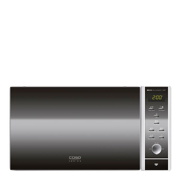 Caso Mikrobølgeovn MCG25 Ceramic Chef sølv/svart