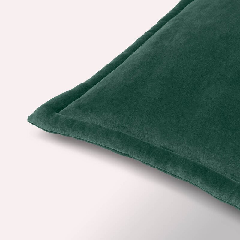 Broste Copenhagen Viola putetrekk 50x50 cm teal