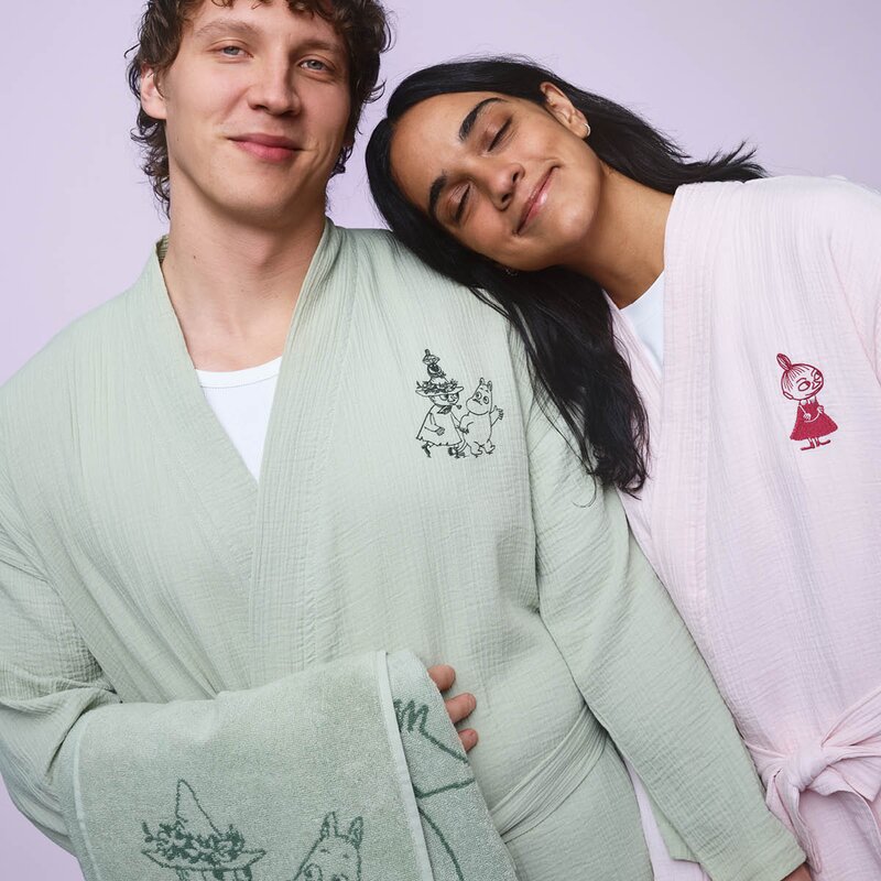 MoominArabia Mummi badekåpe musselin S/M rosa