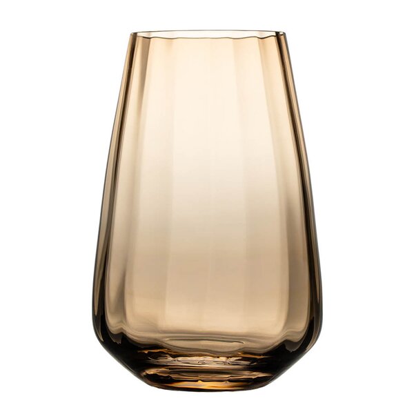 Magnor Optique vase 17 cm light topaz