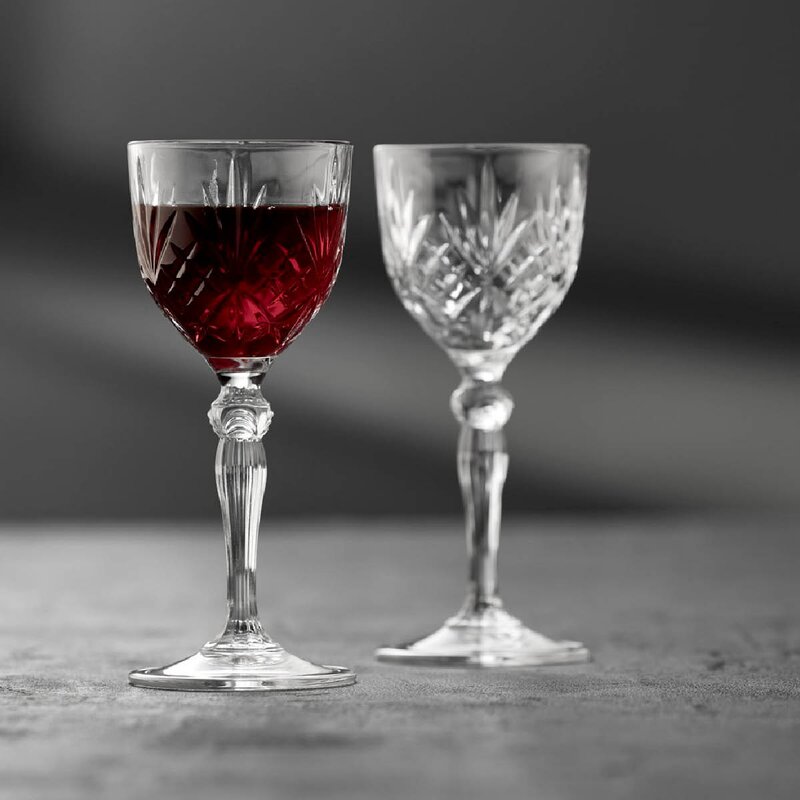 Lyngby Glas Melodia portvinsglass 14 cl 4 stk