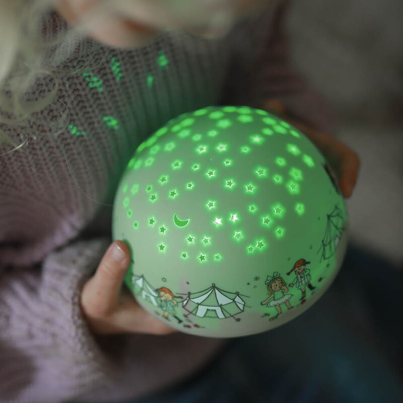 Rätt Start Pippi nattlys med stjernehimmel og musikk