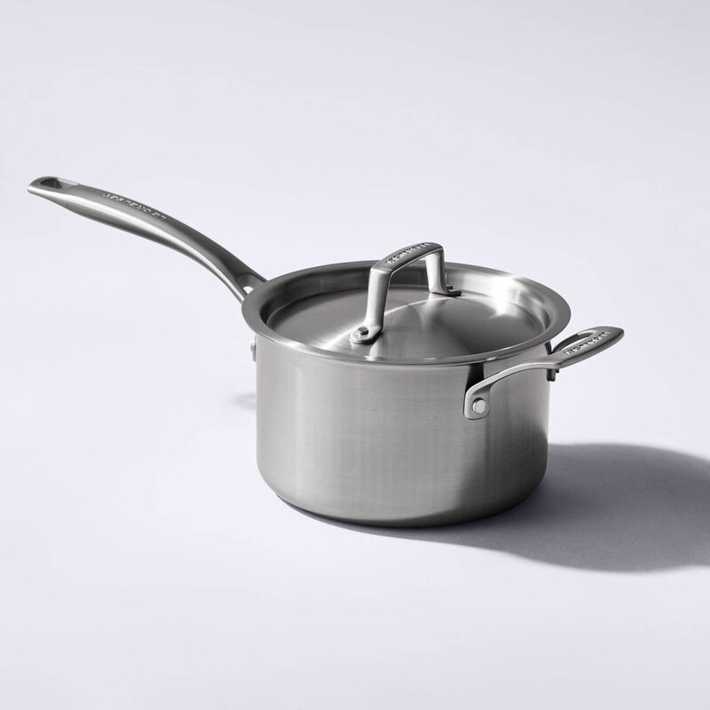 Le Creuset Essential 3-Ply kasserolle 18 cm 2,8L m/lokk