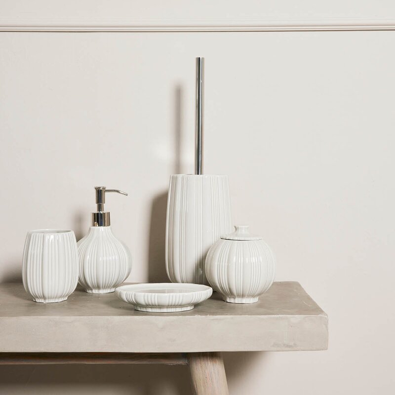 Lene Bjerre Lily tannbørsteholder 10,6 cm brun sand