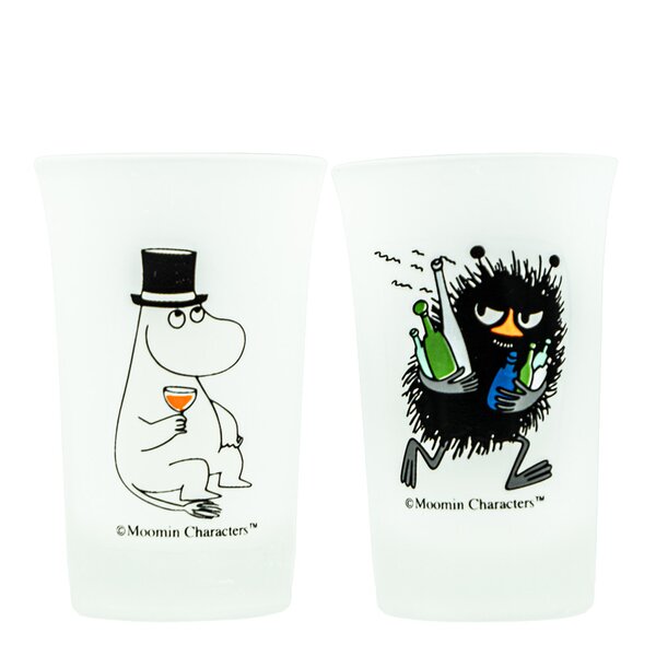 Muurla Mummi drammeglass 5 cl 2 stk mummipappa/stinky