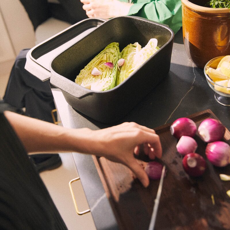 Rosendahl RÅ skjærebrett 51x28 cm thermo ask