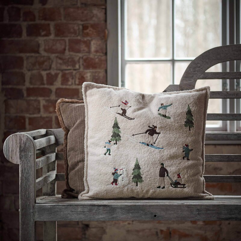 Fondaco Winter putetrekk 48x48 cm offwhite