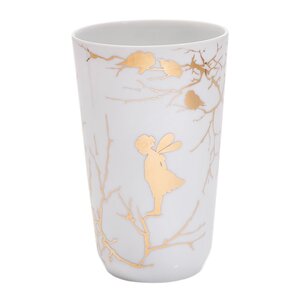 Wik & Walsøe Alv vase 20 cm gull