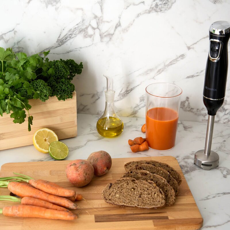 CHAMPION Stavmikser STM300 600W rustfritt stål/svart