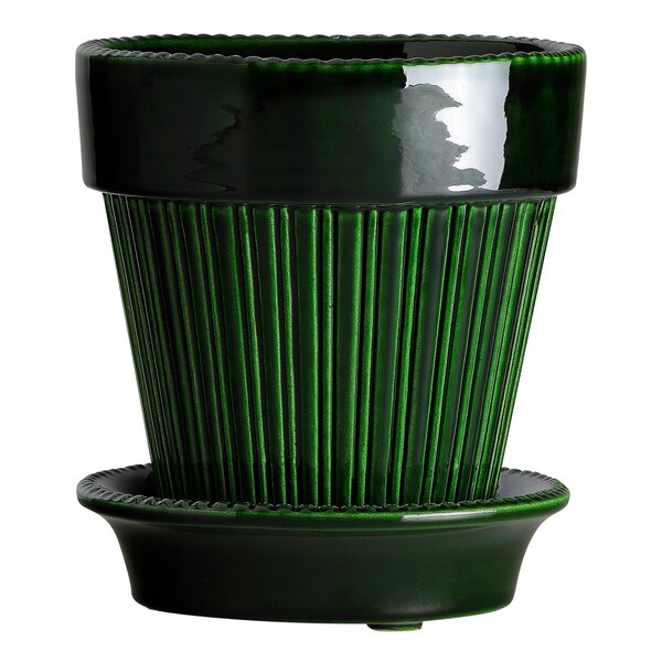Bergs Potter Simona blomsterpotte 16 cm grønn emerald