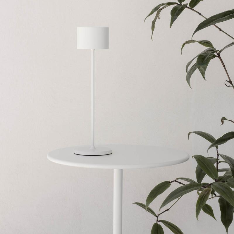 Blomus Farol LED-lampe 33,5x11 cm hvit