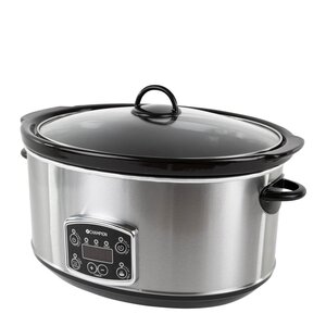 CHAMPION Slowcooker 6,5L 320W SC210 rustfri