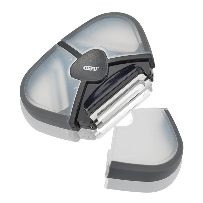 Gefu Spin universalskreller 3 blad 10 cm grå