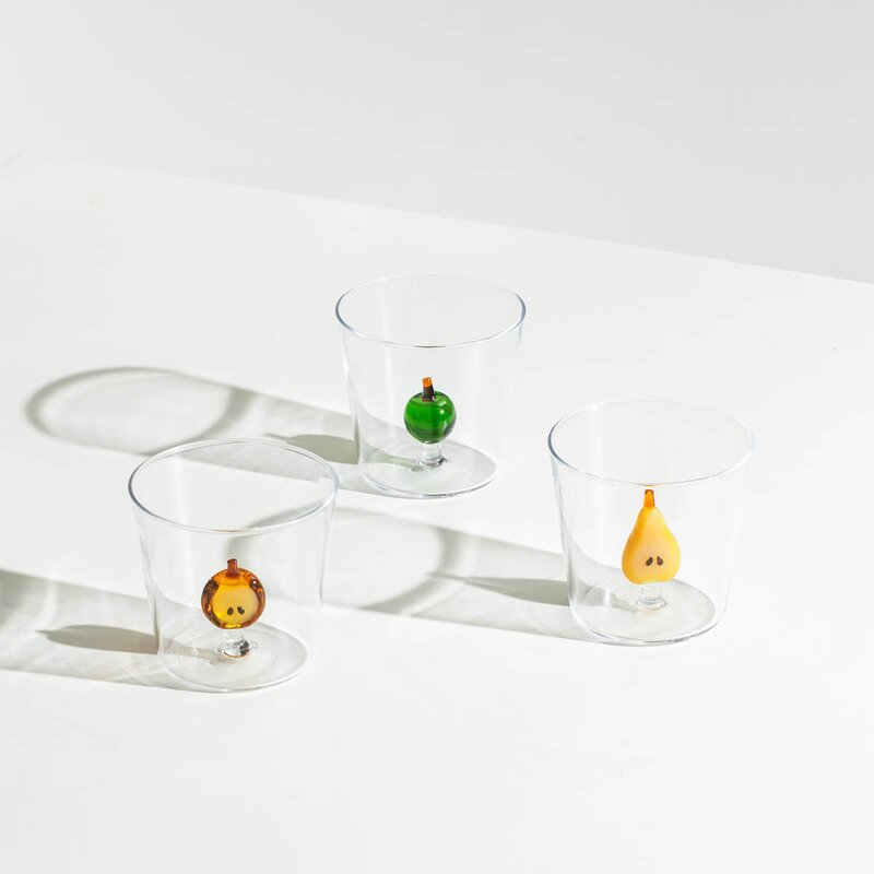 Ichendorf Milano Fruits & Flowers vannglass 39 cl äpple