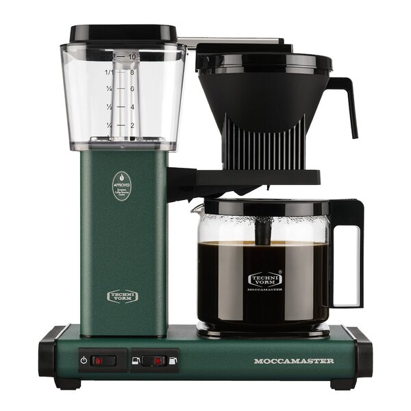 Moccamaster Optio kaffetrakter 1,25L forest green