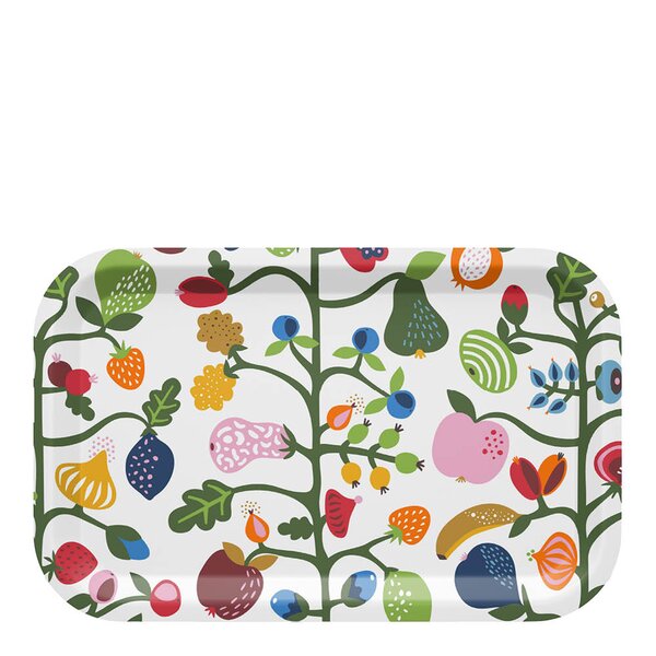 Arvidssons Textil Fruktträd brett 27x20 cm multi