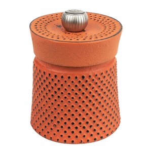 Peugeot Bali pepperkvern i støpejern 8 cm oransje 