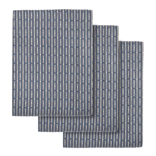 The Organic Company Kjøkkenklut 18x35 cm 3 stk grey blu stone