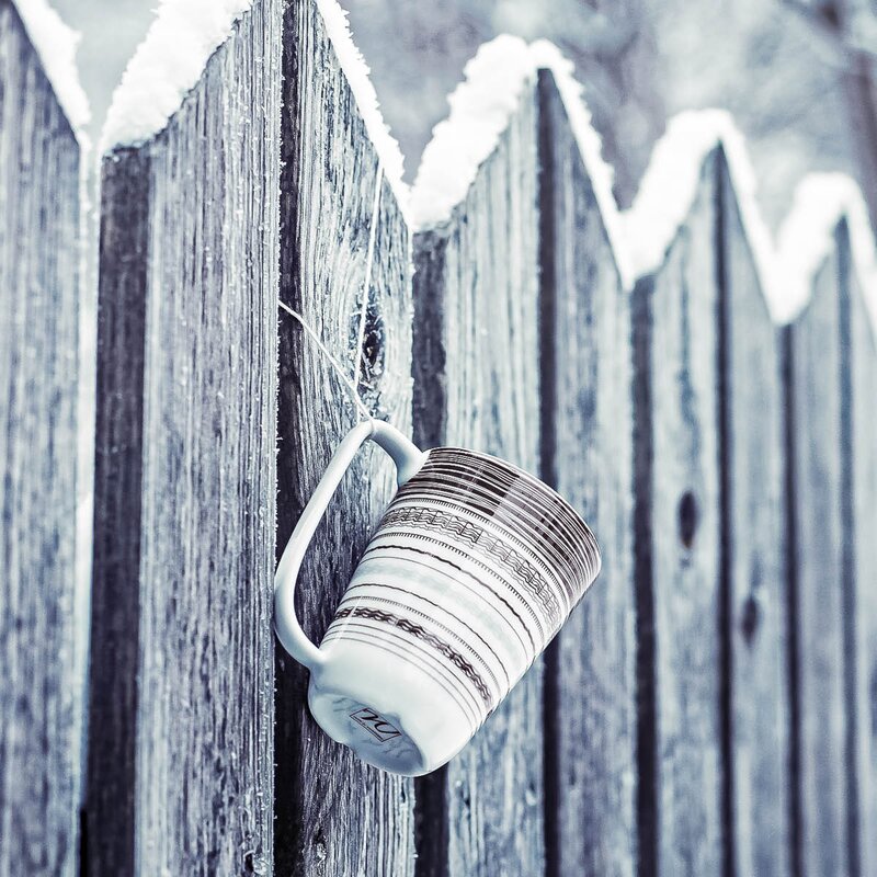 Wik & Walsøe Woodstokk kopp med skål 20 cl