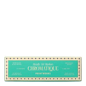 Printworks Metalliske tusjer 5 stk