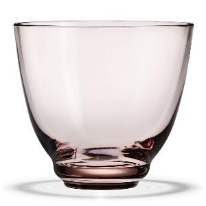 Holmegaard Flow vannglass 35 cl rosa