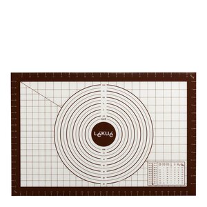 Lékué Non-stick bakeunderlag i silikon for deig 60x40 cm med mål