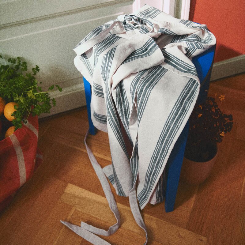 Rosendahl Garn forkle one size mørk grønn