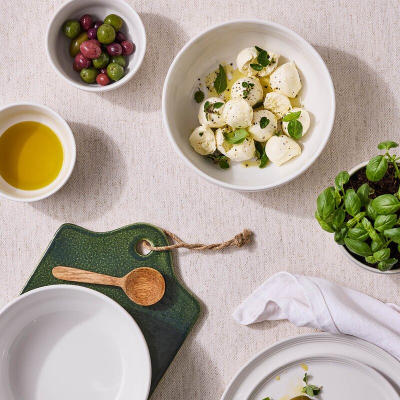 Le Creuset Coupe Collection snack skål 12 cm 35 cl hvit