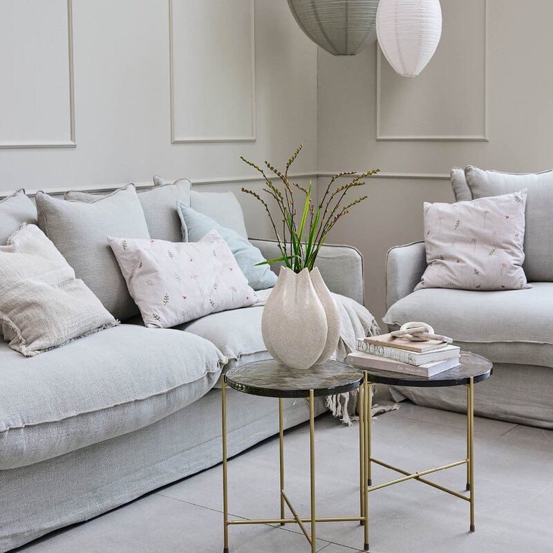 Lene Bjerre Felinne pute 40x60 cm sand