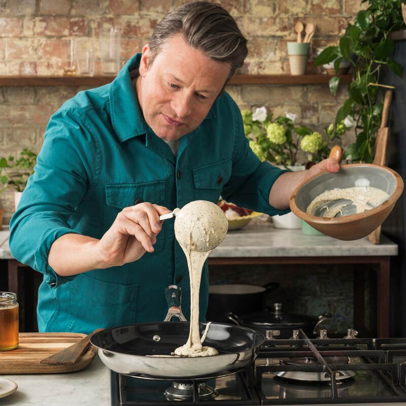 Jamie Oliver Smart Cook SS stekepanne 24 cm keramisk