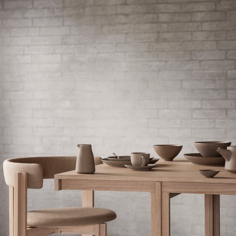 Blomus Kumi skål XS 2,5x8 cm lys brun