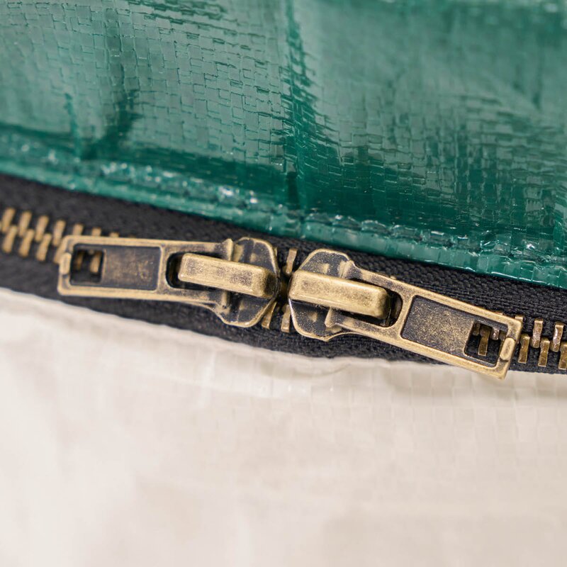 House Doctor Picnic kjølebag 38x19,5 cm sand/grønn