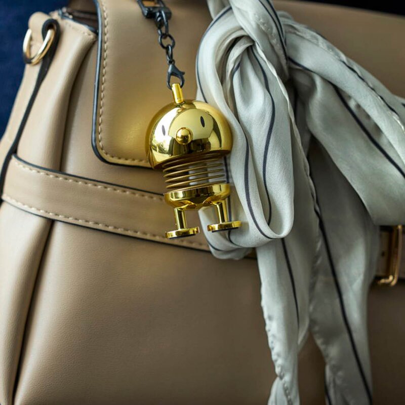 Hoptimist Bag charm 5,9 cm gull