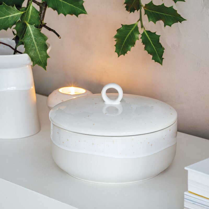 Villeroy & Boch Winter Glow låg krukke 1,3L