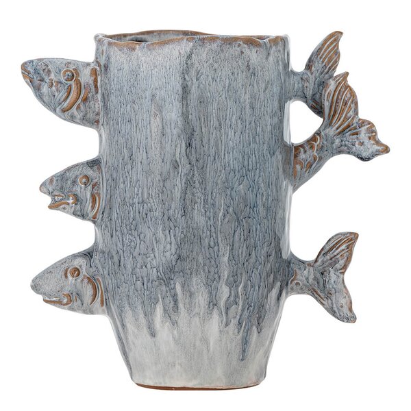 Bloomingville - Vase Tace 23 cm blå