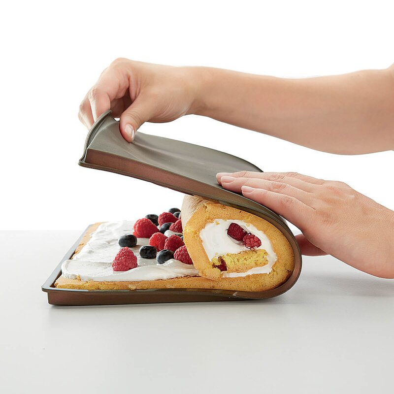 Lékué Bakeunderlag i silikon for rullekake 40x30 cm brun