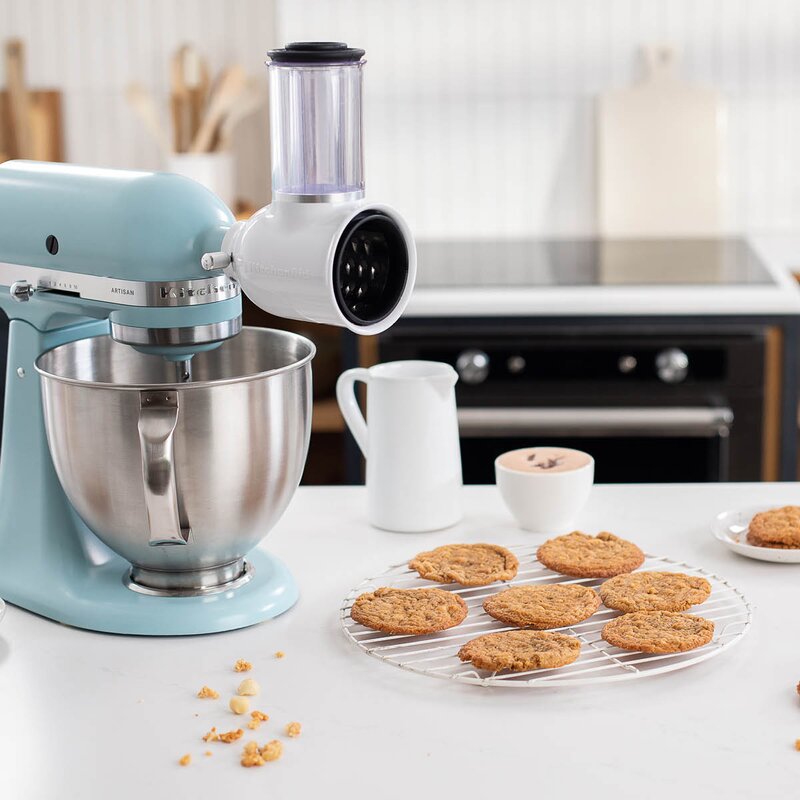 KitchenAid Accessory fresh prep skjære/rivetilbehør 5KSMVSA blank/hvit