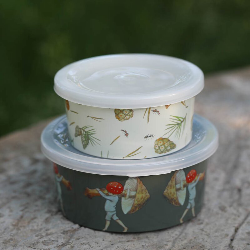 Rätt Start Beskow snackboks 2 stk Tomtebobarnen