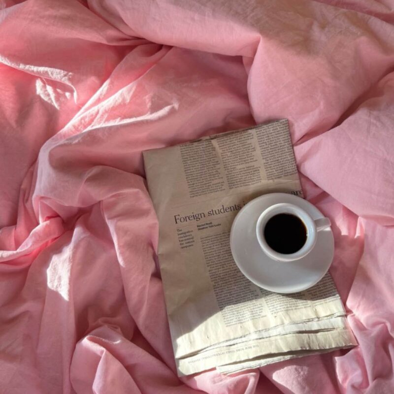 Midnatt Franzi dynetrekk 240x220 cm bubblegum pink