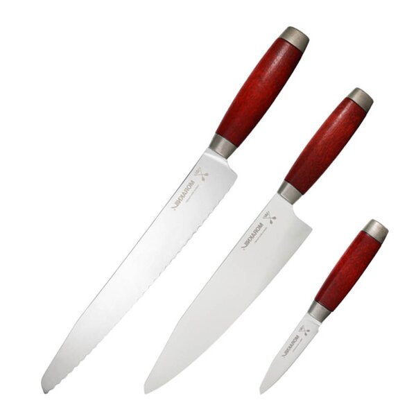 Morakniv - Classic 1891 knivsett 3 stk essential rød bjørk