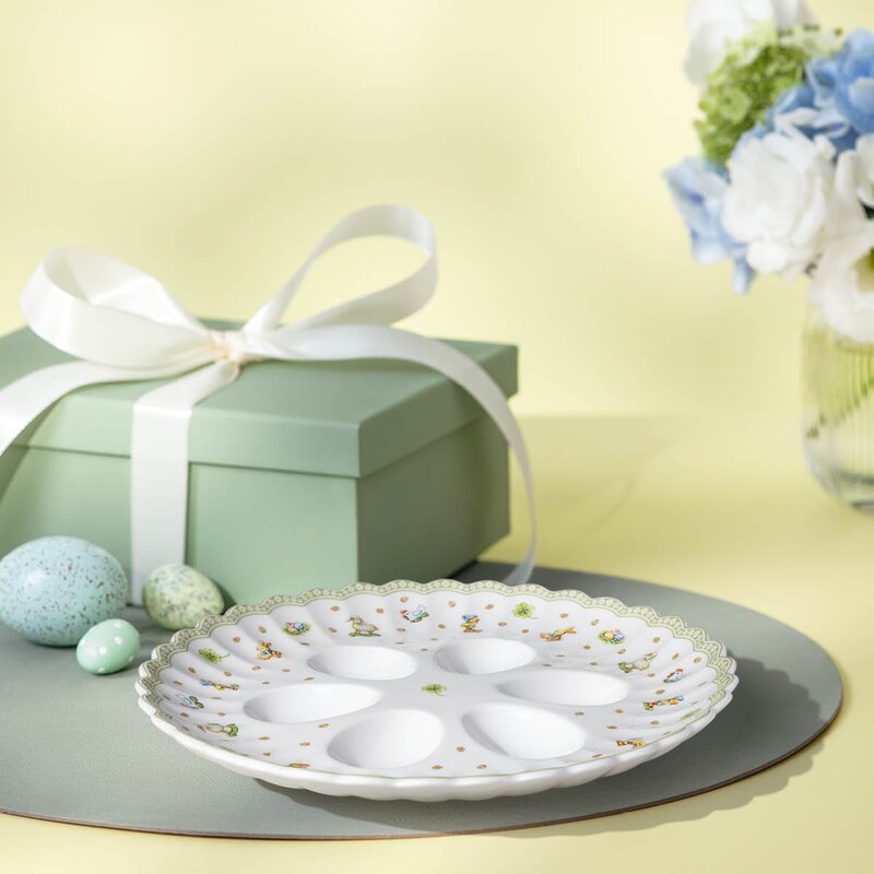 Villeroy & Boch Easter Delight egge tallerken 24 cm hvit
