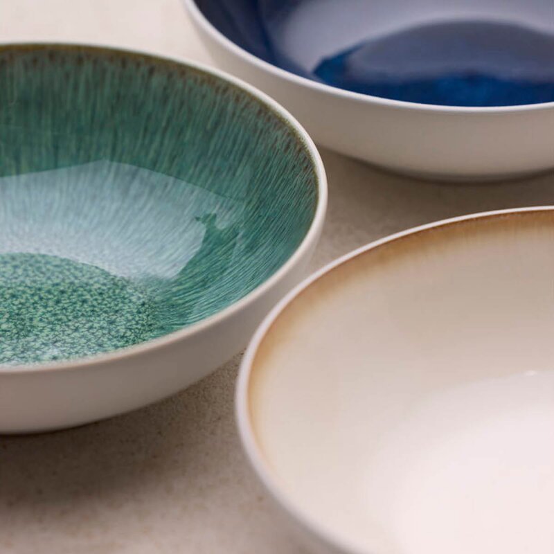 Bitz Gastro pastatallerken 20 cm hvit/kremhvit