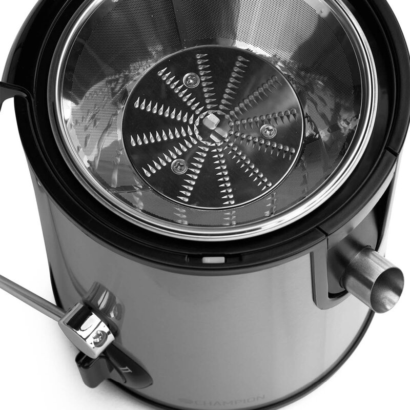 CHAMPION Juicemaskin RS400 0,5L 600W rustfritt stål/svart