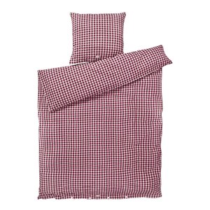 Juna Bæk&Bølge sengetøy 150x210 cm plomme/rosa
