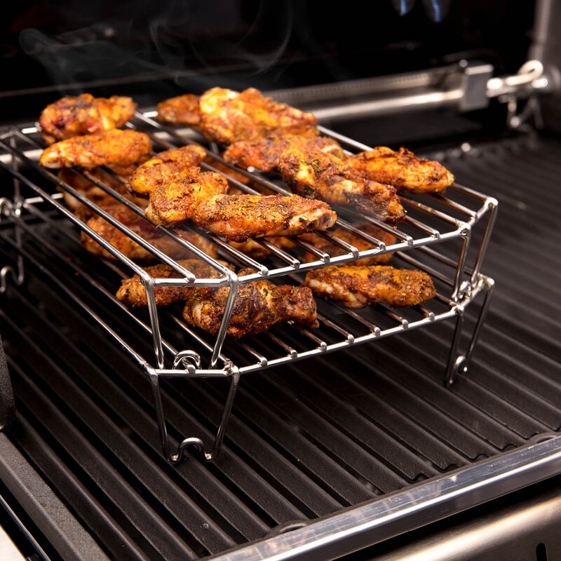 Broil King Varmehylle 23x32 cm 2 stk rustfritt stål